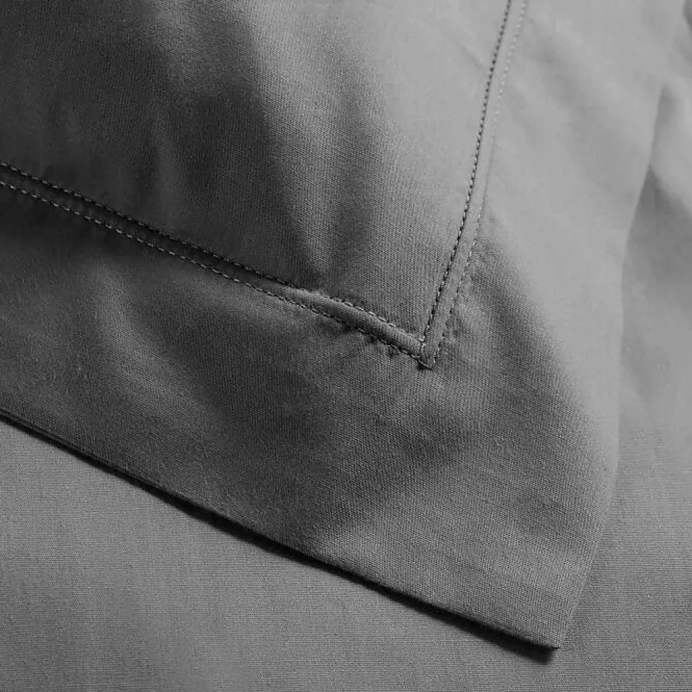 Taies d'Oreiller Percale 63x63 anthracite>Douceur D'Intérieur Clearance