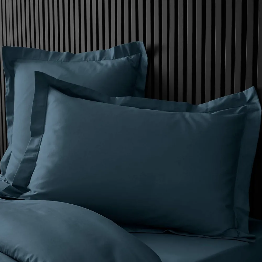 Douceur D'Intérieur Taies d'Oreiller Percale 50x70 cm bleu* Taie D'Oreiller