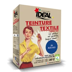 Teinture textile vintage bleu roi Idéal 350g>Ideal New