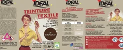 Teinture textile vintage chocolat Idéal 350g>Ideal Hot