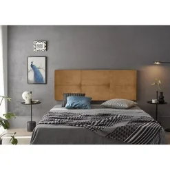 TETE DE LIT DALIA TISSU MAGNOLIA Cuir 100>Eccox Outlet