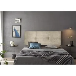 Eccox TETE DE LIT DALIA TISSU MAGNOLIA Beige 170* Tête De Lit