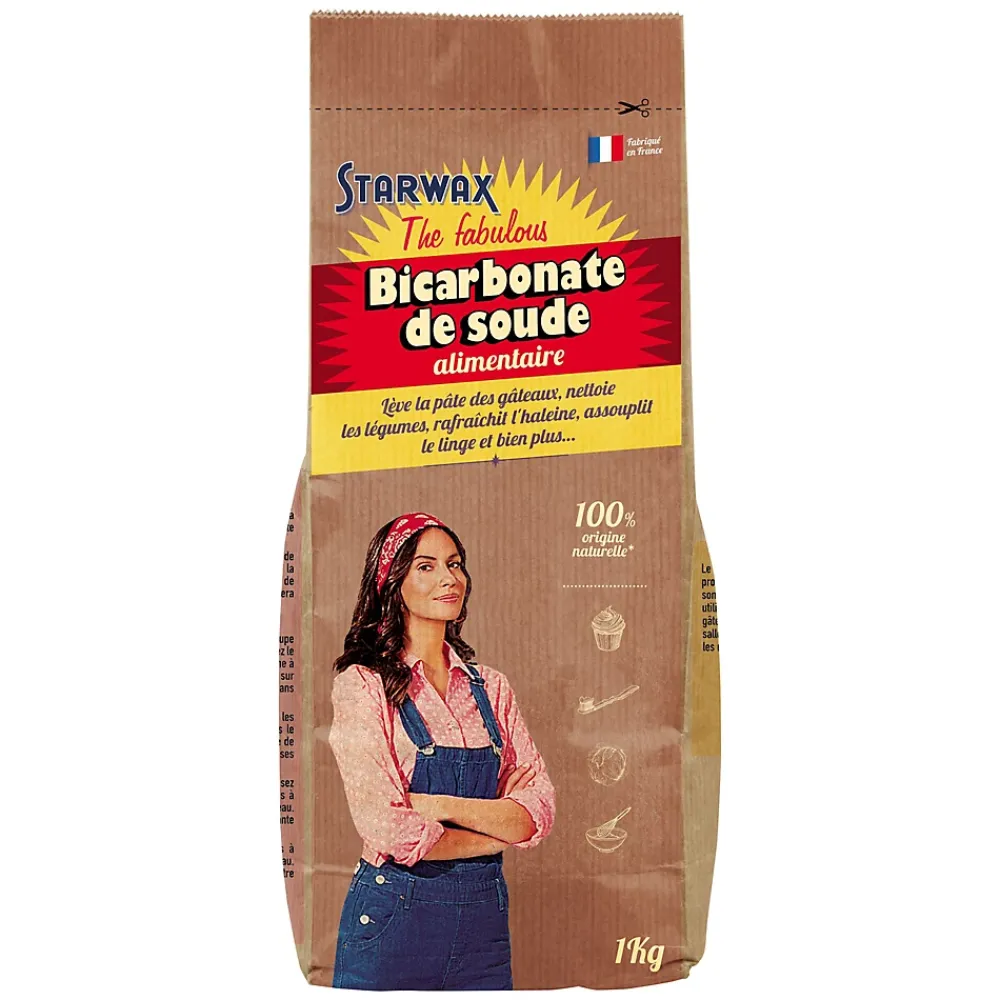 Starwax Fabulous The fabulous bicarbonate de soude alimentaire 1 kg* Bicarbonate De Soude