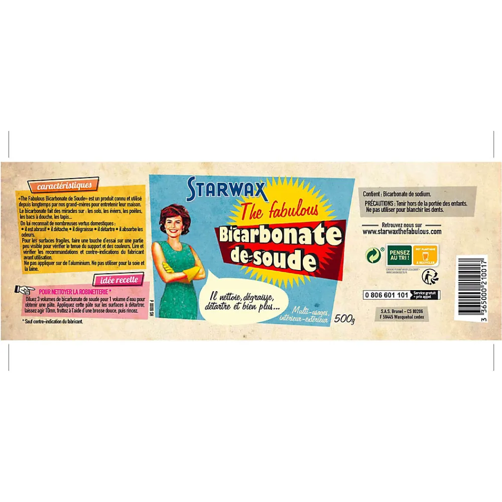 The fabulous Bicarbonate de soude 500 g>Starwax Fabulous Online
