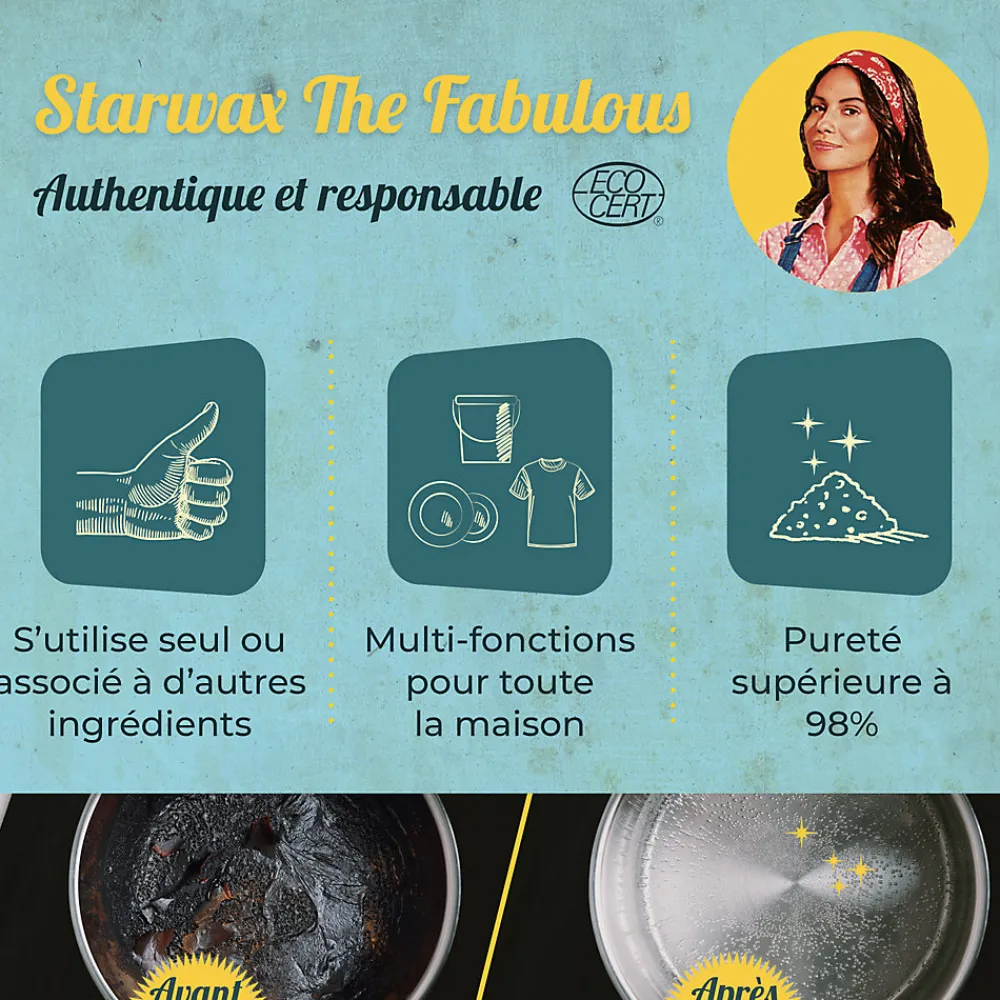 The fabulous Bicarbonate de soude 500 g>Starwax Fabulous Online