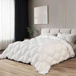 Couette 4 Saisons avec Clips 155x200 cm>The White Stone Clearance
