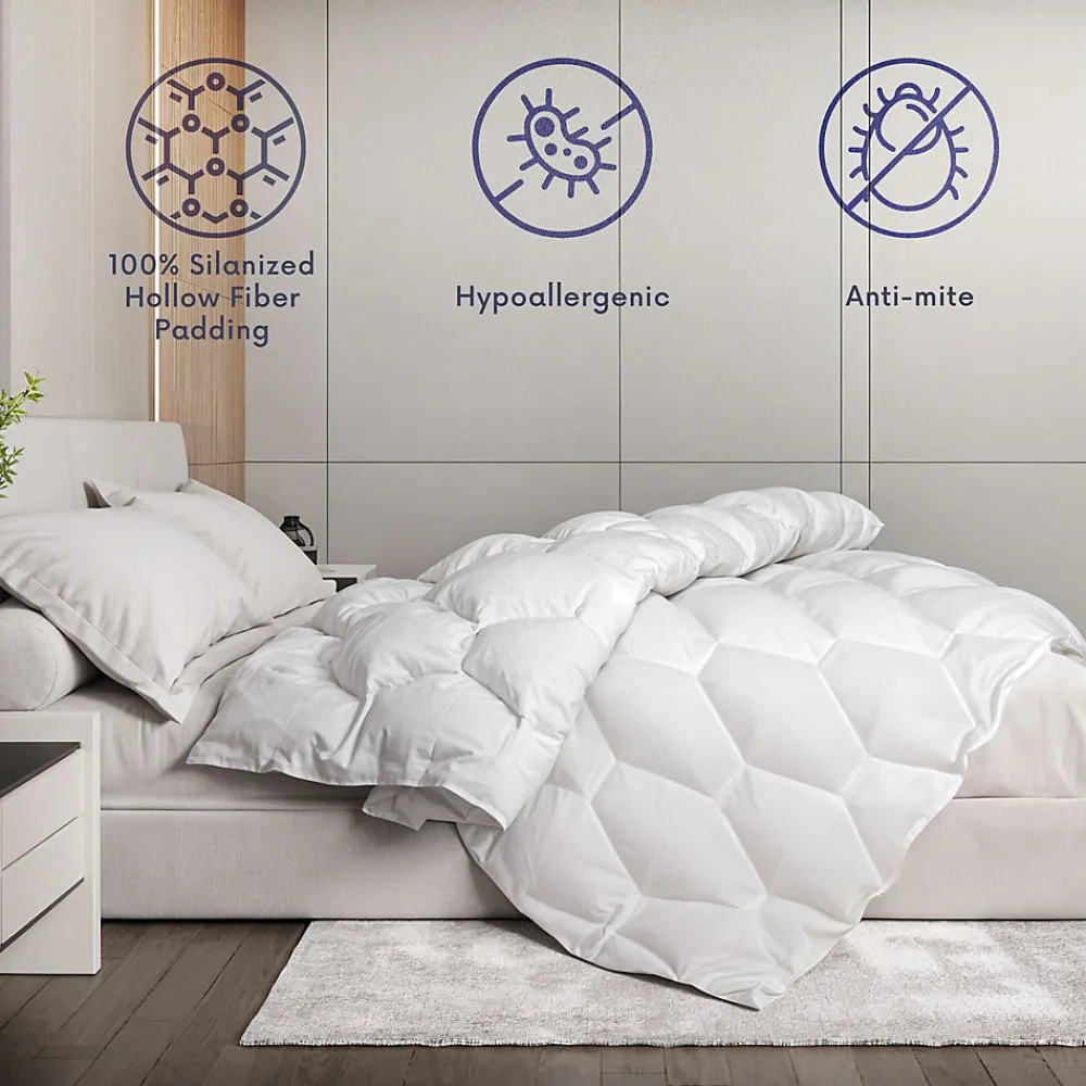Couette Toutes Saisons 210x260 cm 250 g>The White Stone Sale