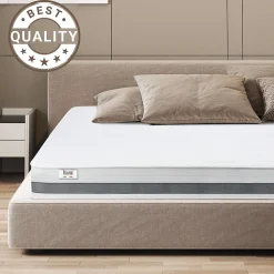 Matelas à ressorts ensachés et mémoire 120x190 20 cm><noscript><img width=