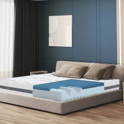 The White Stone Matelas en Mousse à Mémoire de Forme 170x180 cm Hauteur 22 cm* Matelas