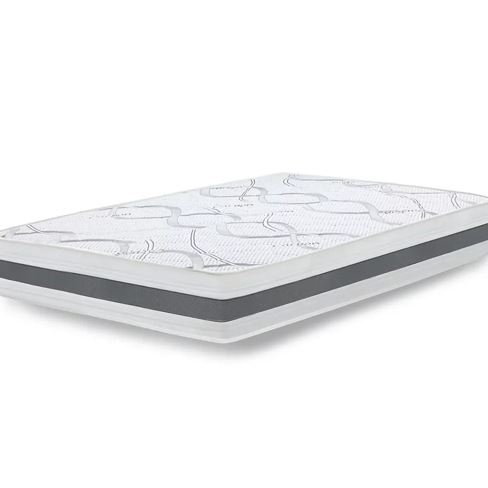 The White Stone Matelas Orthopédique 95x190 cm Fermeté Moyenne* Matelas