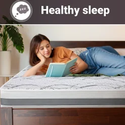 The White Stone Matelas Orthopédique 90x200 cm Fermeté Moyenne* Matelas