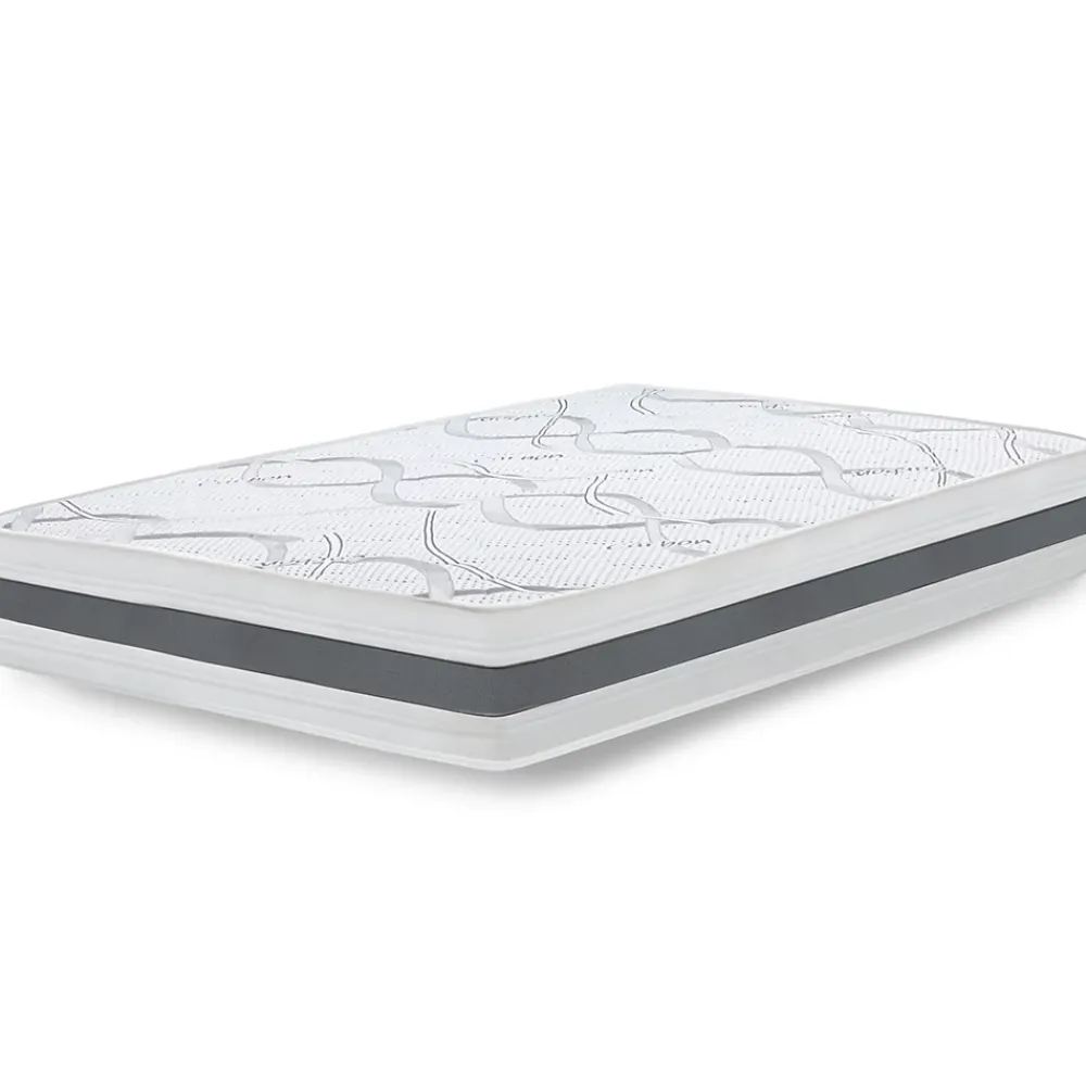 The White Stone Matelas Orthopédique 90x200 cm Fermeté Moyenne* Matelas