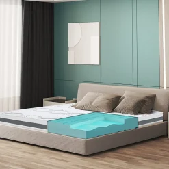 Matelas Orthopédique 200x220 cm Fermeté Moyenne>The White Stone Hot