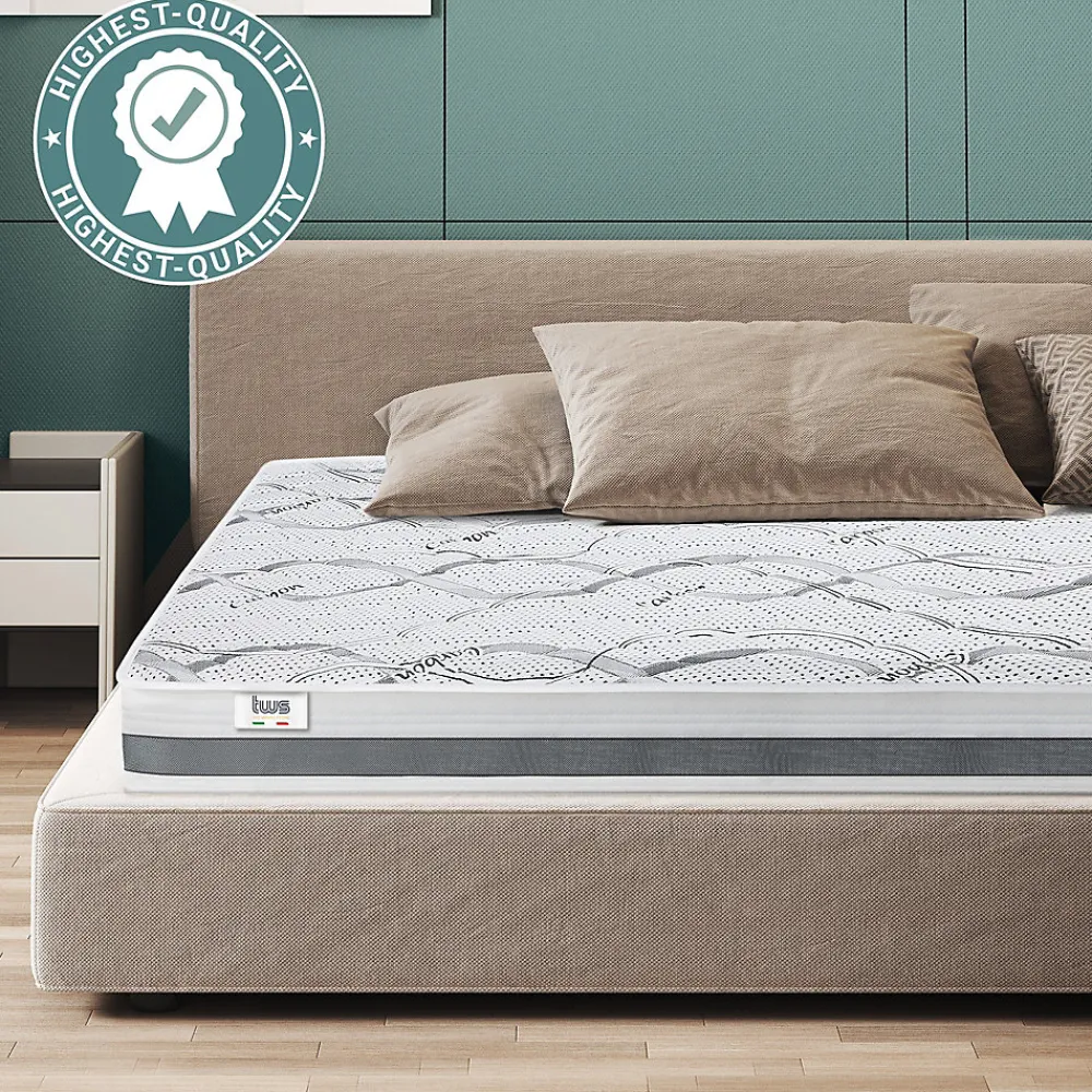 The White Stone Matelas Orthopédique 170x195 cm Fermeté Moyenne* Matelas