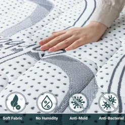 Matelas Orthopédique 85x175 cm Fermeté Moyenne><noscript><img width=