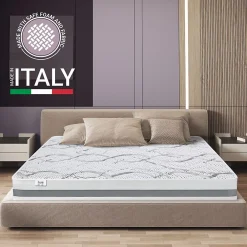 The White Stone Matelas Orthopédique 75x220 cm Fermeté Moyenne* Matelas