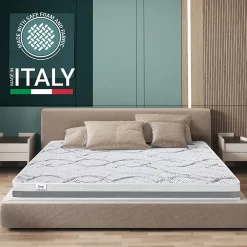 The White Stone Matelas Orthopédique 110x190 cm Fermeté Moyenne* Matelas