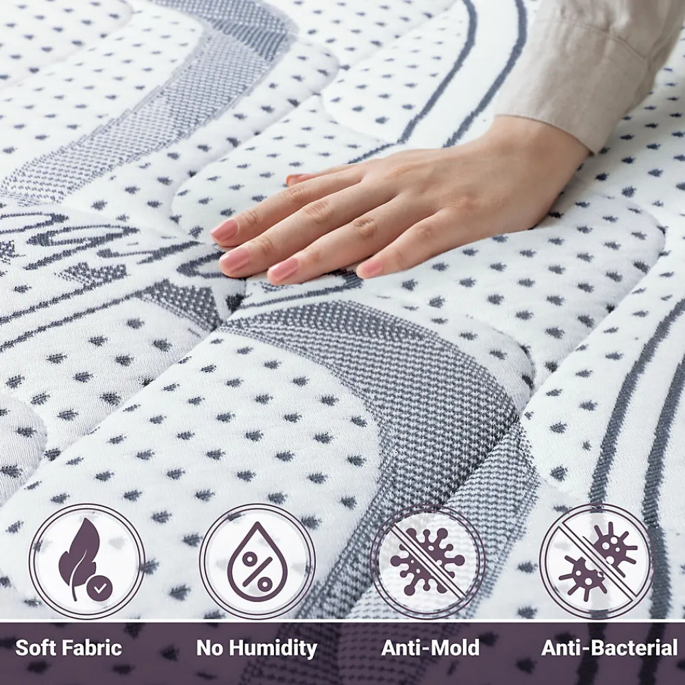 The White Stone Matelas Orthopédique 75x160 cm Fermeté Moyenne* Matelas