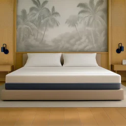 The White Stone Matelas 140x190 Memory Foam et Mousse Haut 22 cm* Matelas