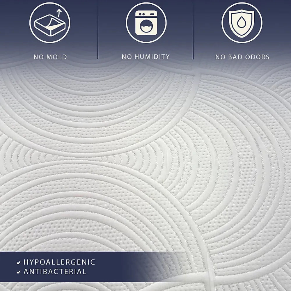 The White Stone Matelas 140x190 Memory Foam et Mousse Haut 22 cm* Matelas