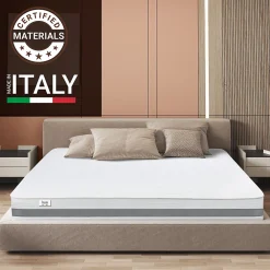 Matelas 200x220 cm en Mousse Antibactérien>The White Stone Hot