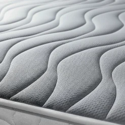 The White Stone Matelas 90x200 cm en Mousse à Mémoire, Hauteur 20 cm* Matelas