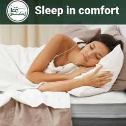 Matelas 125x220 cm en Mousse Antibactérien><noscript><img width=