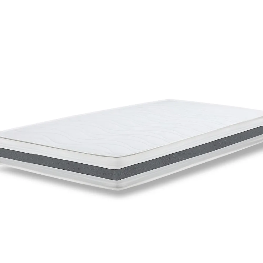 The White Stone Matelas 115x175 cm en Mousse Antibactérien* Matelas