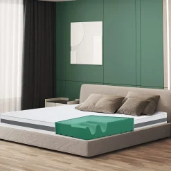 Matelas 95x180 cm en Mousse Antibactérien>The White Stone Outlet