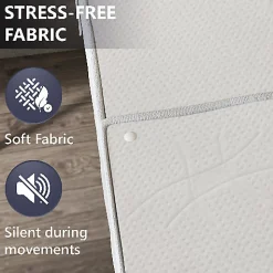 The White Stone Protège-matelas 80x195 avec 3 Alèses Amovibles* Protège Matelas