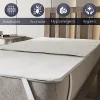 The White Stone Set de 3 Alèses 160x75 cm Imperméables et Réutilisables* Protège Matelas