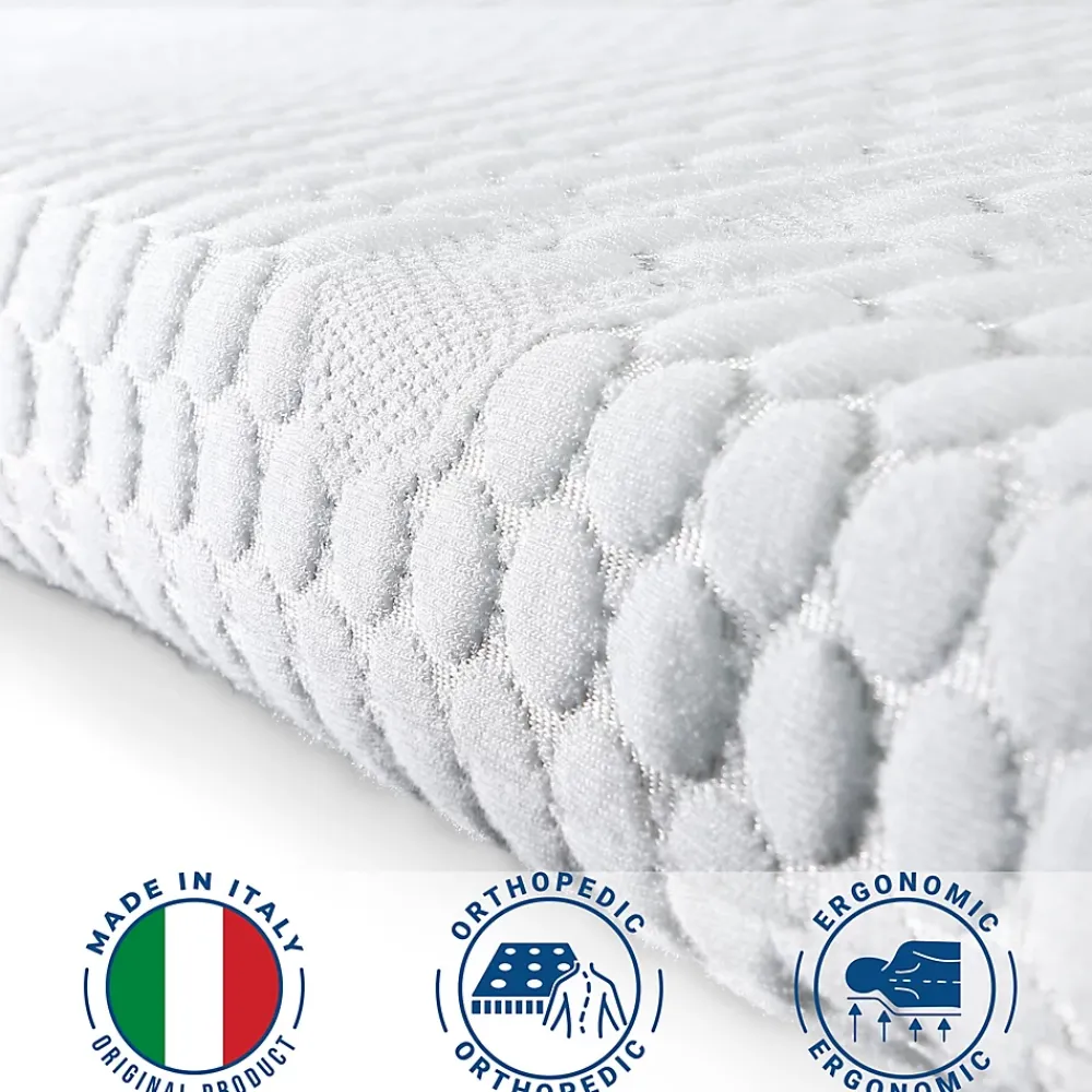 The White Stone Surmatelas en mousse à mémoire de forme 80 x 180 cm* Surmatelas