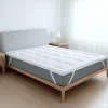 Surmatelas 140x190 cm en ouate de 800 g>The White Stone New