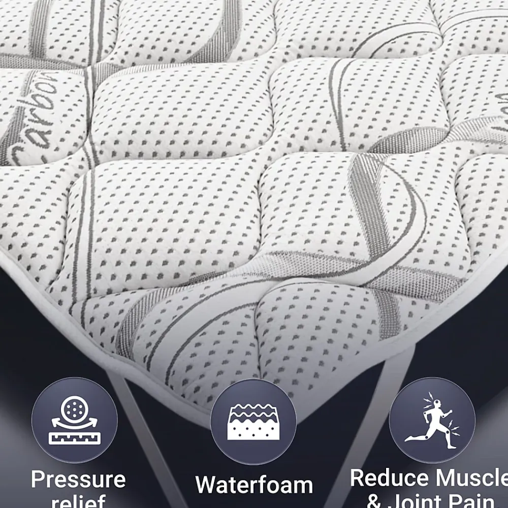 The White Stone Surmatelas 90x200 respirant hauteur 5 cm* Surmatelas