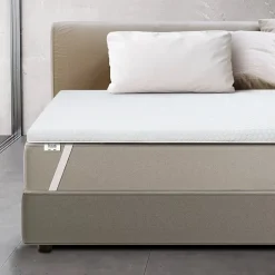 The White Stone Surmatelas en mousse à mémoire de forme 85 x 200 cm* Surmatelas