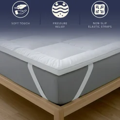 Surmatelas 160x190 cm en ouate de 800 g><noscript><img width=