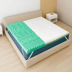 The White Stone Surmatelas 160x190 en Memory Foam Breeze à 9 Zones* Surmatelas