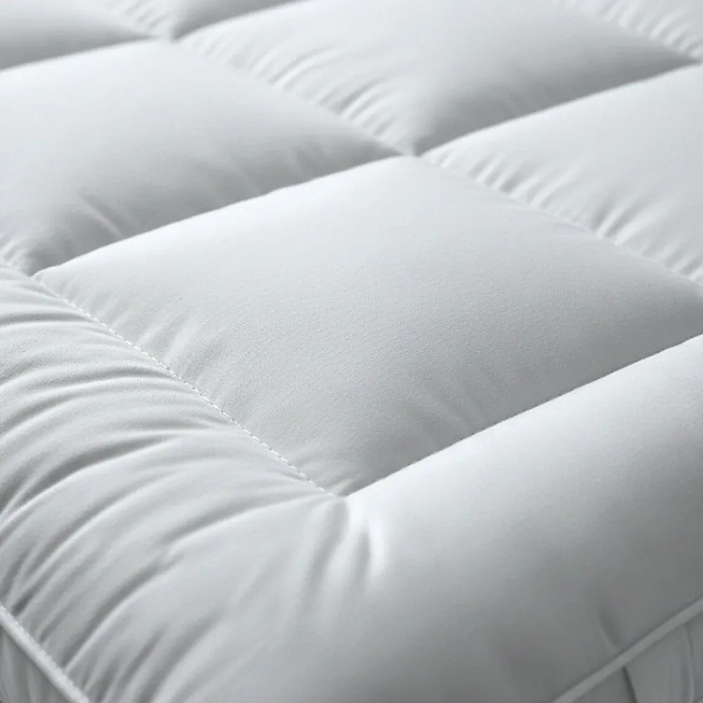 Surmatelas 180x200 cm en ouate de 800 g>The White Stone