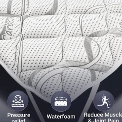 Surmatelas 160x190 respirant hauteur 5 cm><noscript><img width=