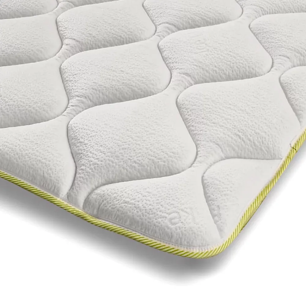 The White Stone Surmatelas Rafraîchissant avec Élastiques 80x195* Surmatelas