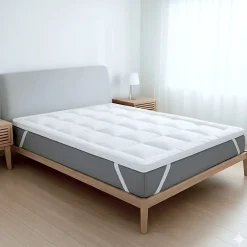 The White Stone Surmatelas 120x190 cm en ouate de 800 g* Surmatelas