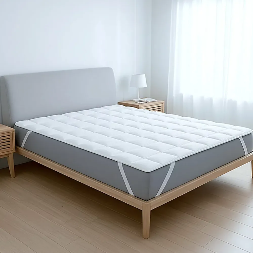 The White Stone Surmatelas 180x200 cm en ouate de 500 g* Surmatelas