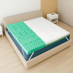 Surmatelas 140x200 en Memory Foam Breeze à 9 Zones>The White Stone Online
