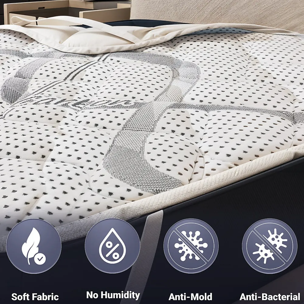 Surmatelas 140x190 respirant hauteur 5 cm>The White Stone Sale