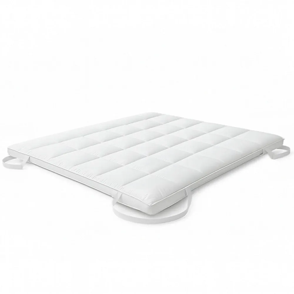 Surmatelas 100x200 cm en ouate de 500 g>The White Stone Discount