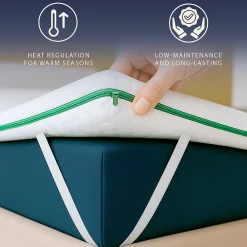 Surmatelas 80x190 en Memory Foam Breeze à 9 Zones><noscript><img width=