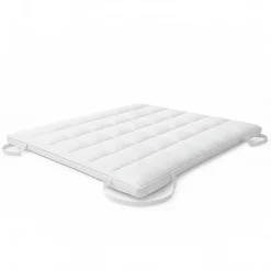 The White Stone Surmatelas 90x190 cm en ouate de 500 g* Surmatelas