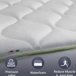 Surmatelas Rafraîchissant avec Élastiques 100x200><noscript><img width=