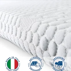 The White Stone Topper Memory Foam Pour lit double 150x200* Surmatelas
