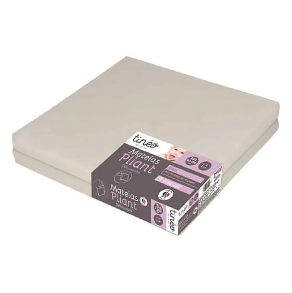 Matelas pliant 2 parties 60x120x4cm>Tineo Outlet